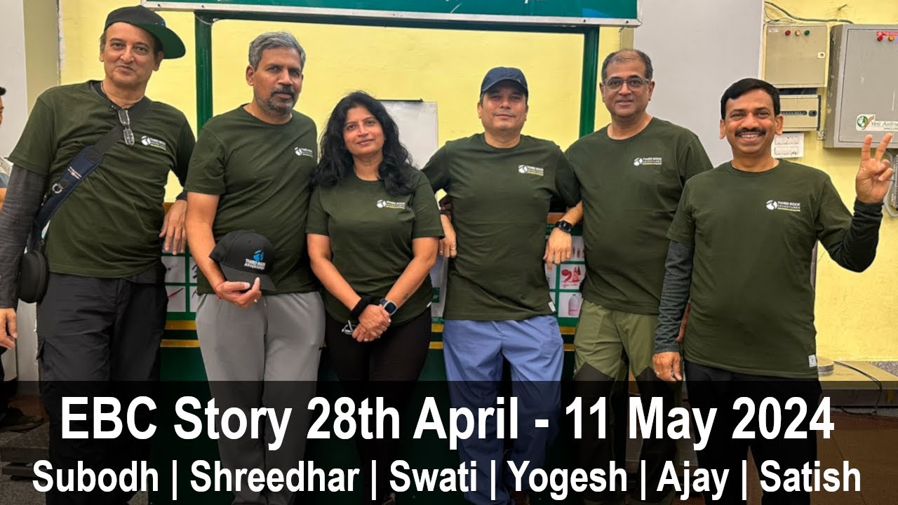 EBC Trek 28 Apri to 11 May 2024