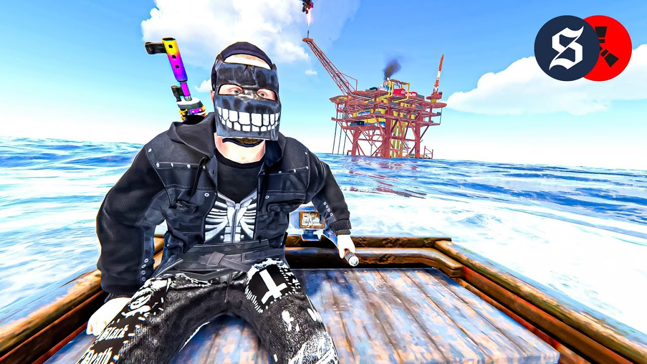 Defending Oil Rig just CHANGED my ENTIRE WIPE 🔥 - RUST SOLO #3 S127