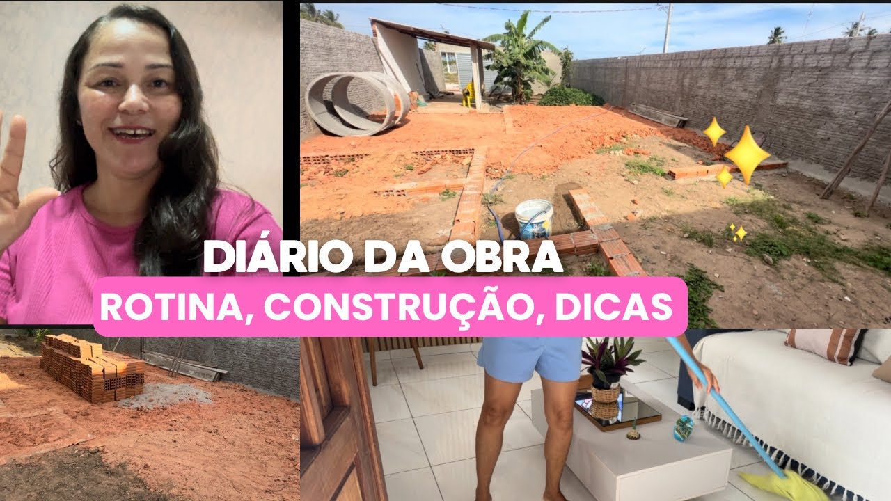 Minha rotina , atualização da construção, está ficando do jeito que eu quero.