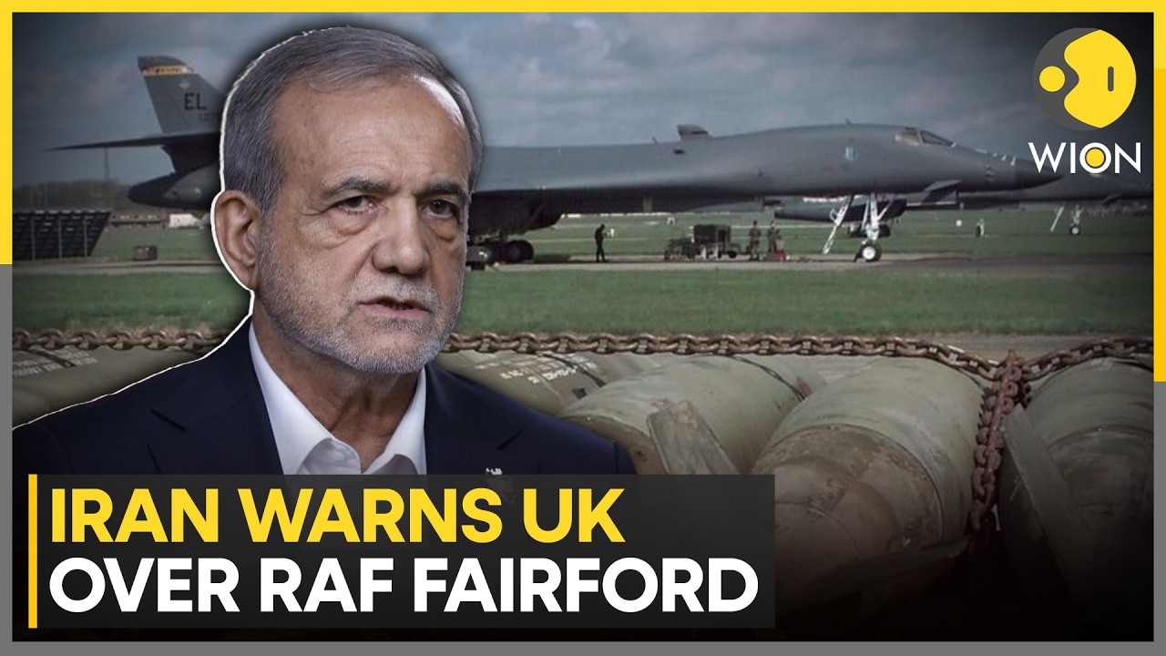Iran Threatens UK Airbase After US Strikes | RAF Fairford Faces Warning as Middle East War Escalates