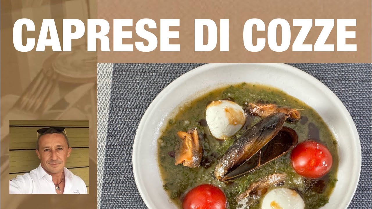 Insalata Caprese con cozze: La rivoluzione del classico