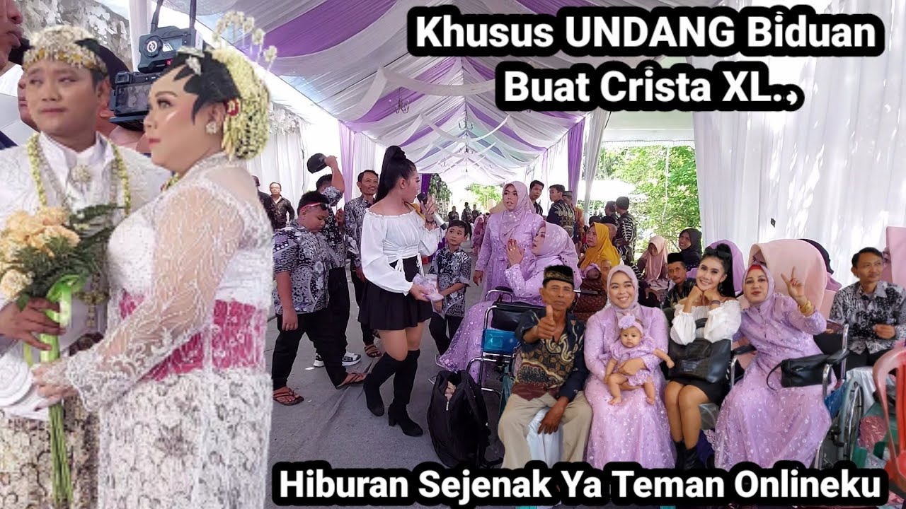 Undang Biduan KHUSUS ‼️Buat Hiburan Di Wedding Cristaa