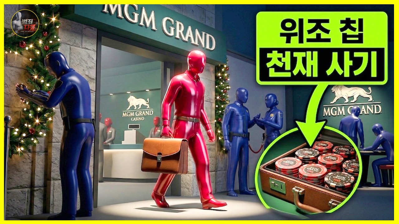 가짜 칩으로 18개 카지노를 무너뜨린 가난한 청년의 계획, 영원히 증발해버린 100만 달러 - 범죄 다큐
