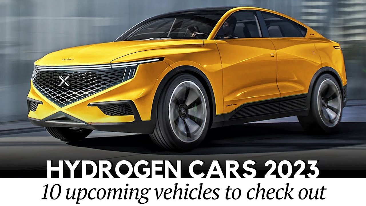 10 Hydrogen Cars with Most Advanced FCEV Powertrains (Fast Refueling - No Emissions)