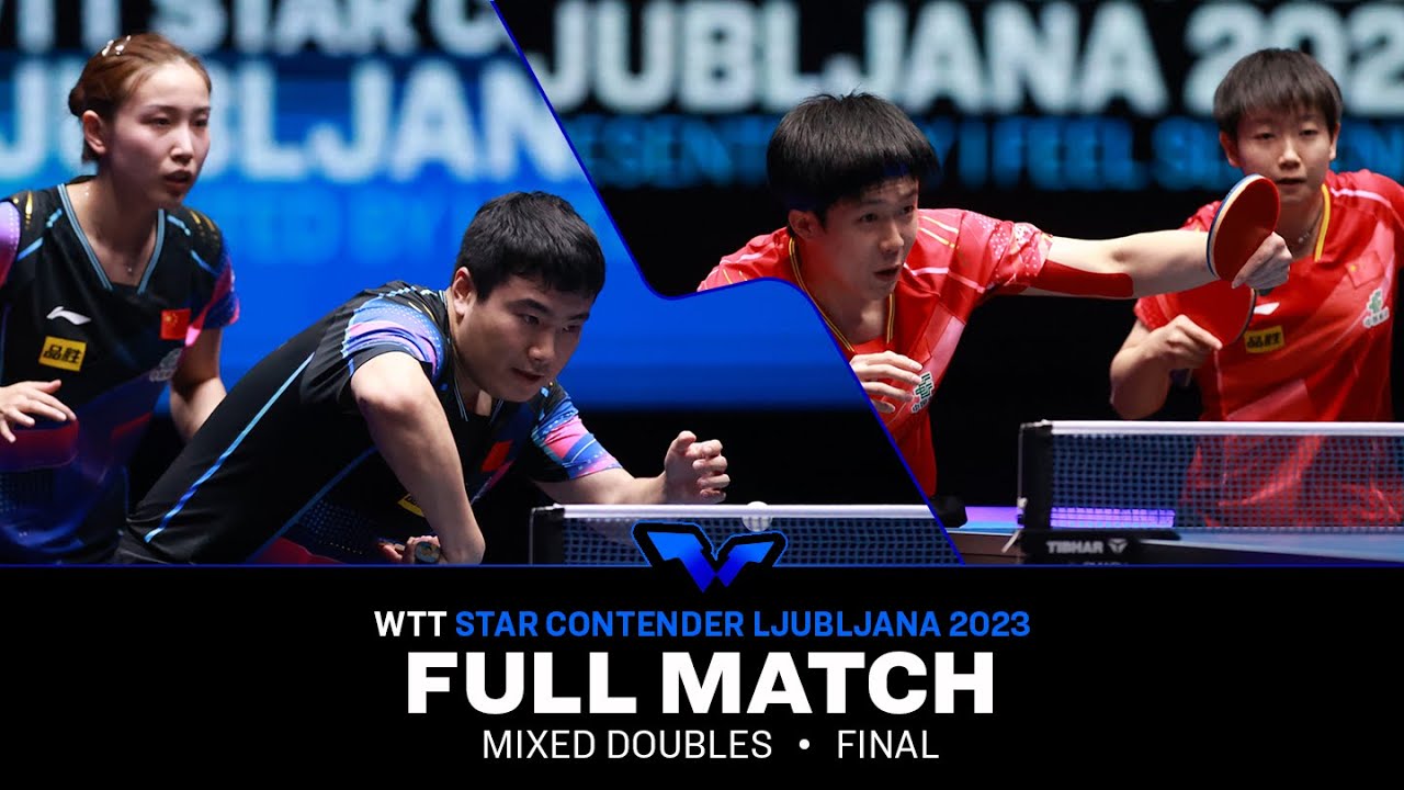 FULL MATCH | LIANG / QIAN vs WANG / SUN | XD F | #WTTLjubljana 2023