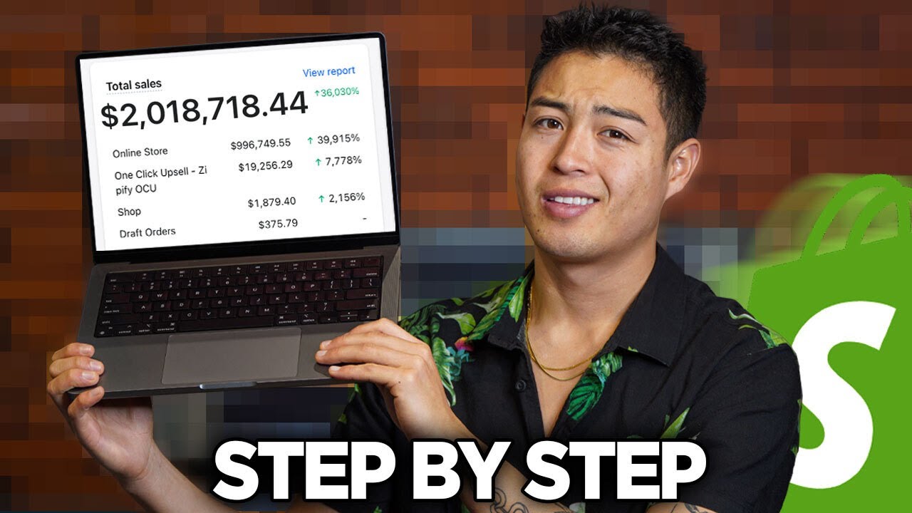 Как создать дропшиппинг-бизнес на Shopify с нуля (БЕСПЛАТНЫЙ КУРС)