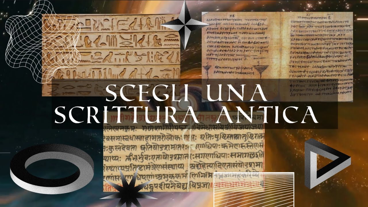 Entra nel tuo messaggio attraverso una scrittura antica 📜🌟