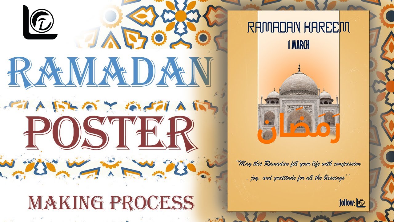 Can You Create a BEAUTIFUL Ramadan Poster in Minutes?