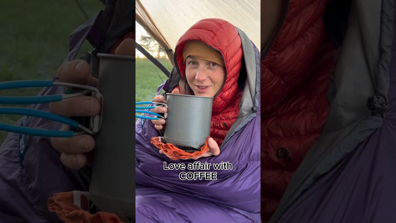 Is there anything better than coffee on the trail?