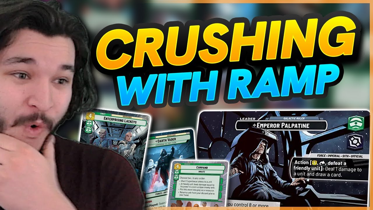 The BEST Ramp Deck EVER? Double Green Palpatine! | Star Wars Unlimited