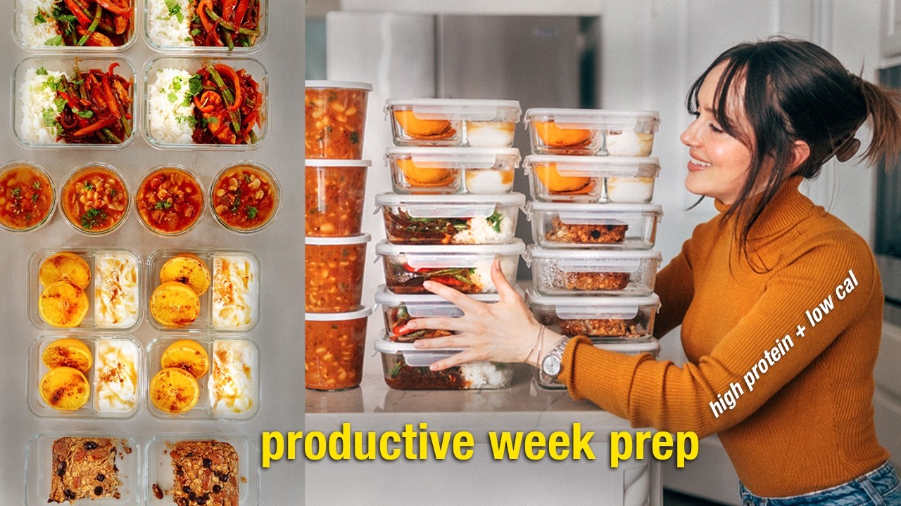 1 hour prep for the busy girl (to get healthy or lose weight)