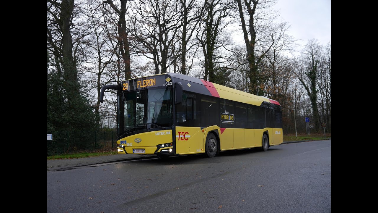 Ligne 29 : Li&egrave;ge R&eacute;publique - M&eacute;diacit&eacute; - Grivegn&eacute;e - Ch&ecirc;n&eacute;e - Beyne-Heusay - Roms&eacute;e - Fl&eacute;ron (A/R)