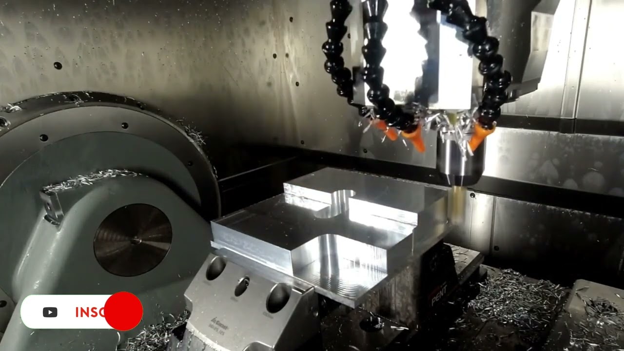 centro de usinagem 5 eixos / 5 axis machining center