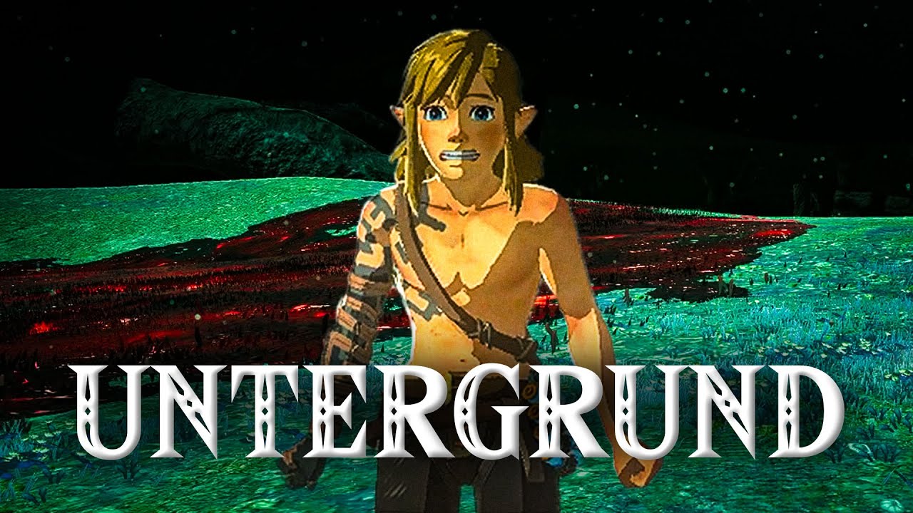 Ich spiele Zelda TotK nur im Untergrund durch!