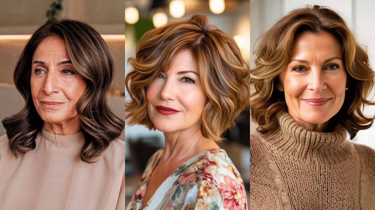 Stunning Brunette Hair Color Ideas for Women Over 60 | Transform with Mocha Mousse Trends