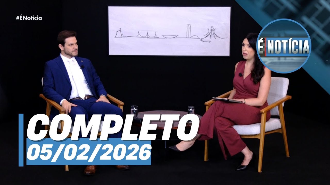 É Notícia: Felipe Becari (05/02/26) | Completo