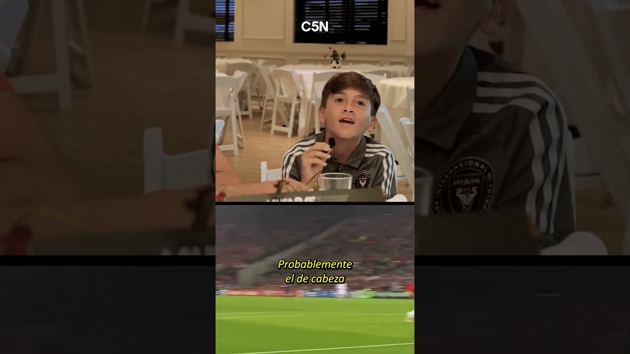 El MEJOR GOL de MESSI SEG&Uacute;N THIAGO