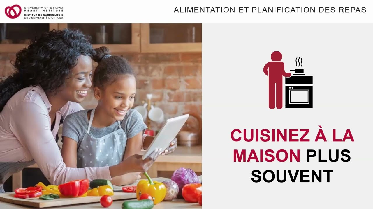 La planification des repas et l&rsquo;apport en &eacute;nergie (3/8)