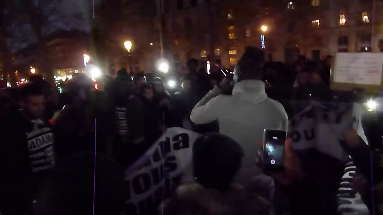 Saisai Vocal - Je suis Adama - Place de la République le 5 novembre #JeSuisAdama