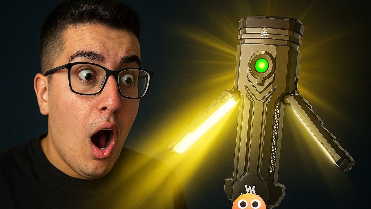 🔦LINTERNA WURKKOS HD02 PARA EL GARAJE Y LA FURGO CAMPER