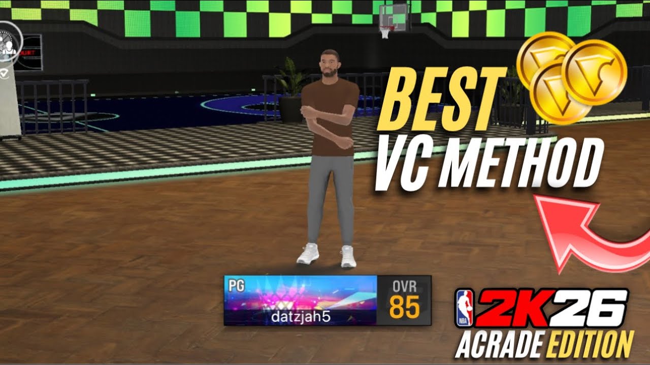 NEW BEST VC METHOD in NBA 2K26 Arcade! 💰 100K VC in One Day!