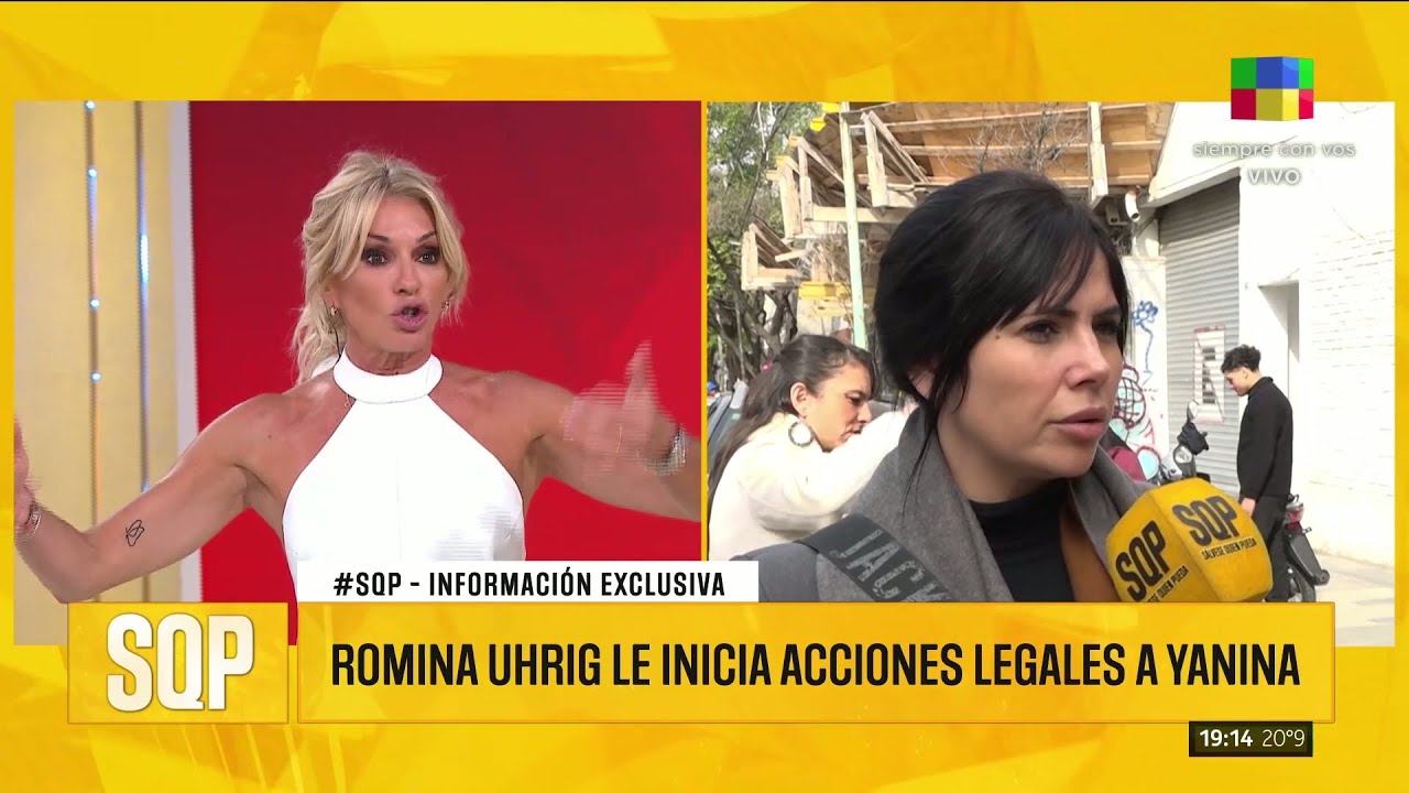 😱 ROMINA UHRIG LE INICIARÁ ACCIONES LEGALES A YANINA