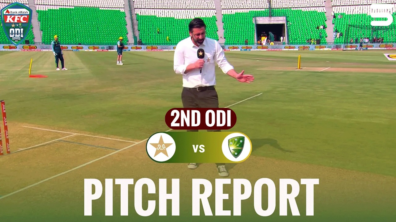 Pitch Report | Pakistan vs Australia | Match 02 | ODI Series 2026 | PCB | M9J1H