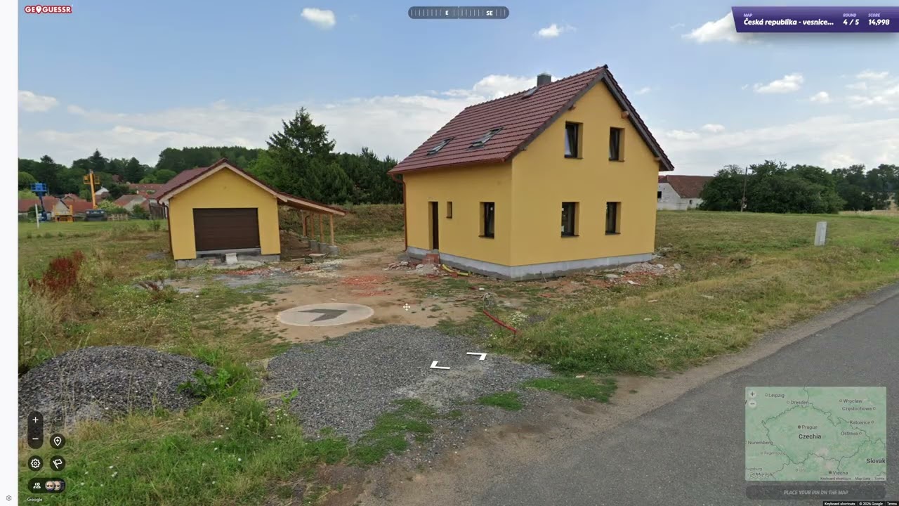 Geoguessr - Česká republika - vesnice a města #50