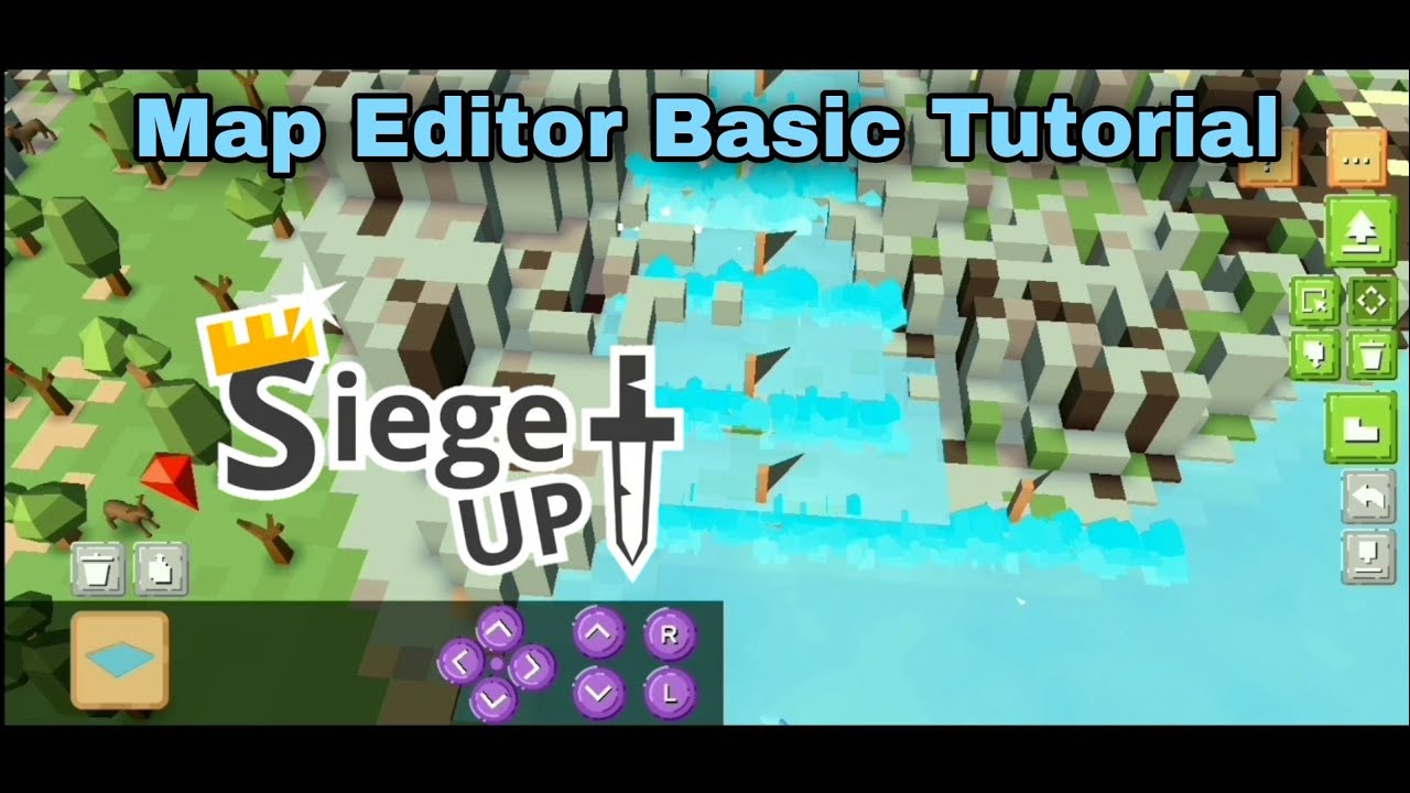 Map Editor Basic Tutorial | RTS Siege Up