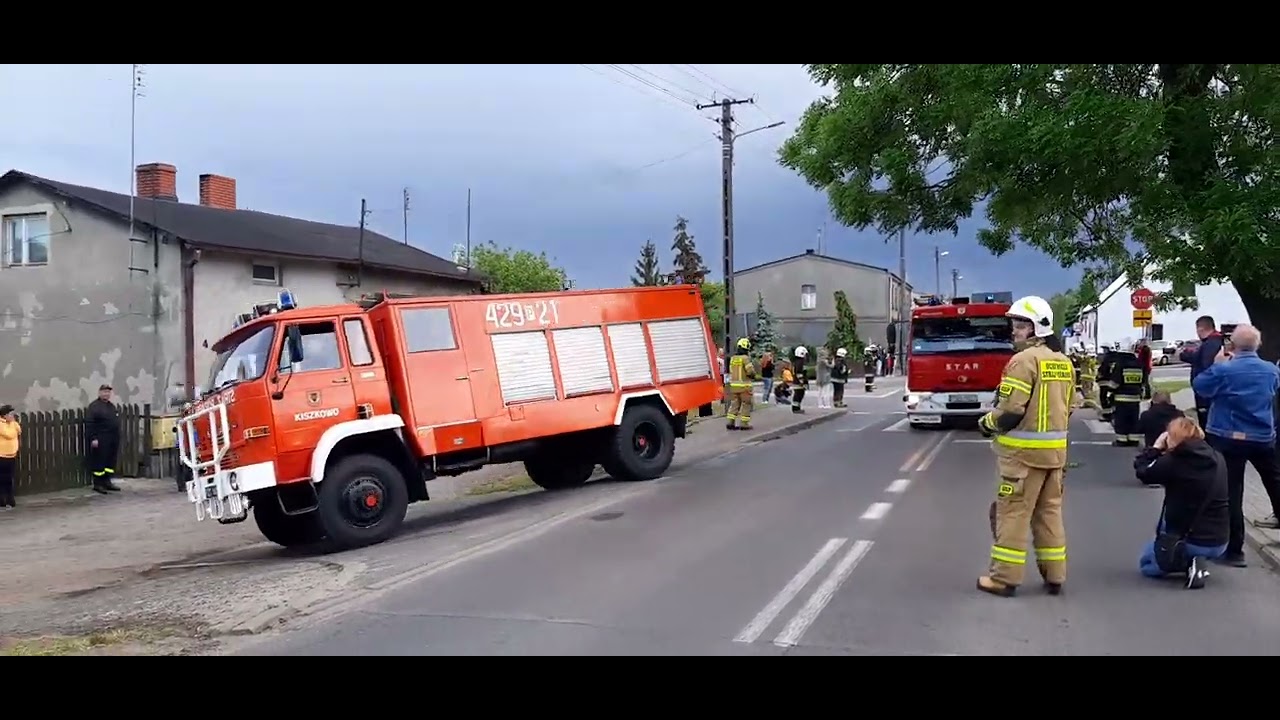 Powitanie nowego wozu OSP Kiszkowo