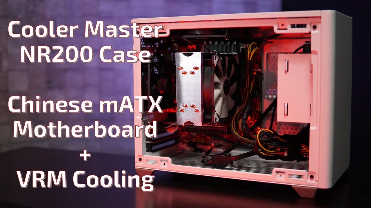 Cooler Master NR200 with mATX Chinese X79 Motherboard