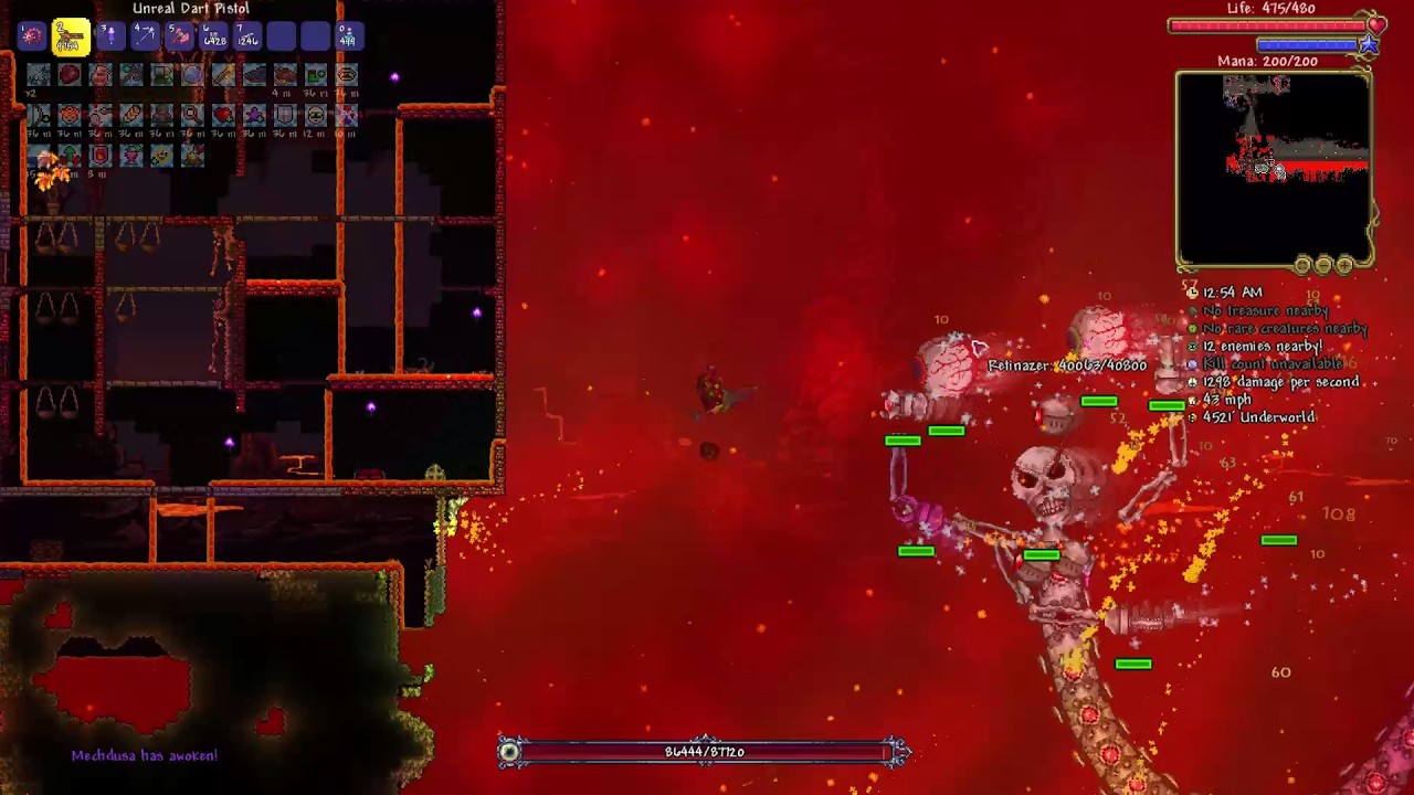 Mechdusa Boss Fight (True Zenith - Legendary) - Terraria 1.4.5