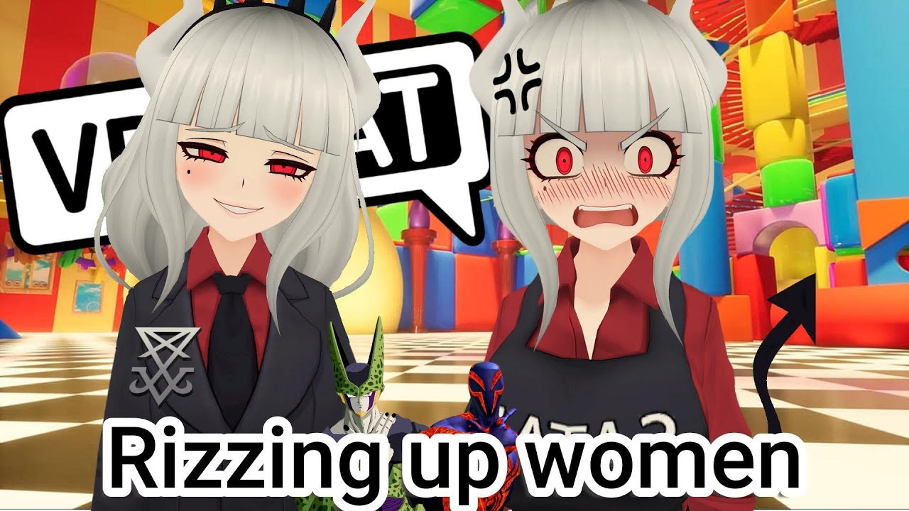 Rizzing up women in Vrchat!
