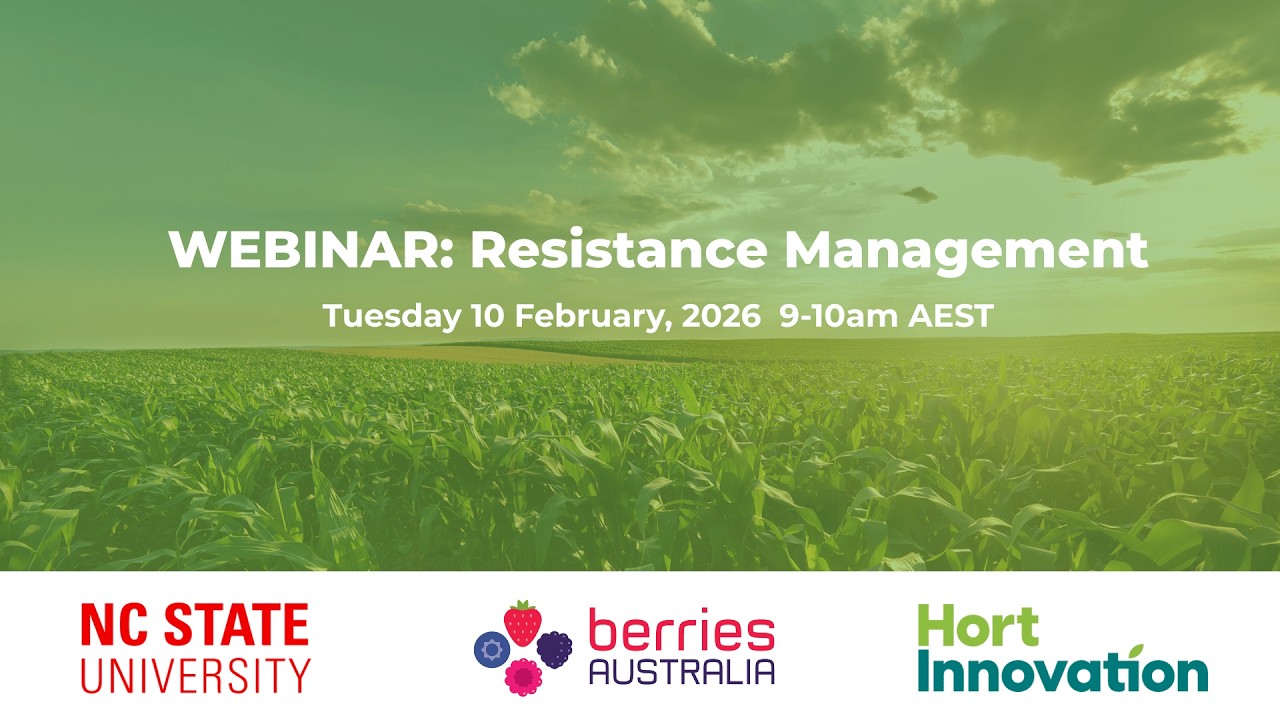 Webinar 10 February 2026: Resistance Management