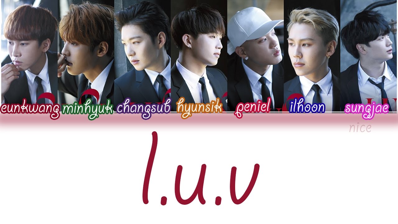 BTOB (비투비) - L.U.V  Lyrics (Color Coded/ENG/ROM/JPN)