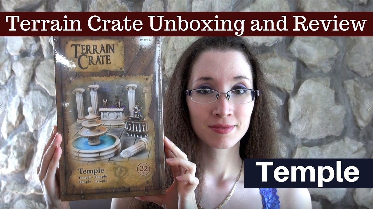 Terrain Crate Series: Temple by Mantic Games Unboxing and Review