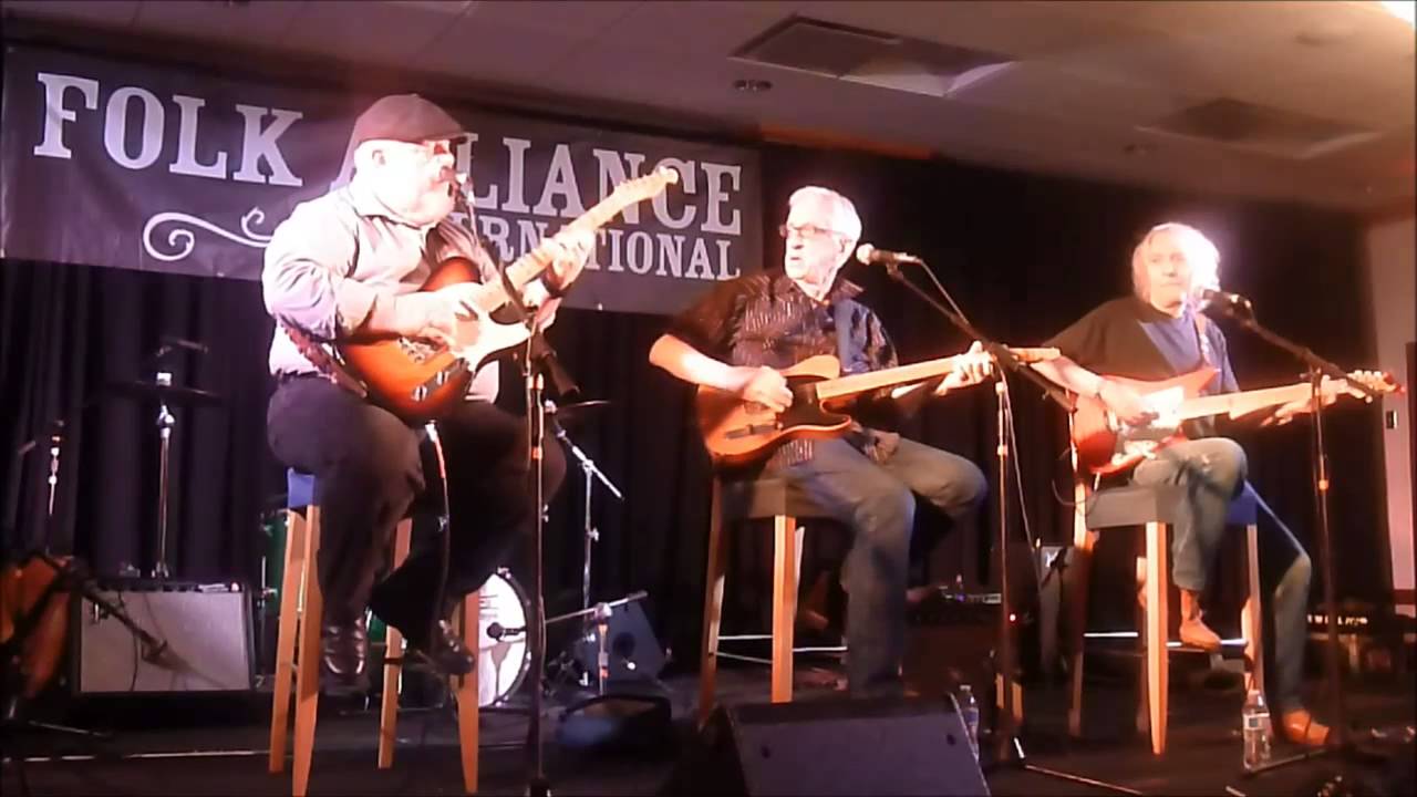 Bill Kirchen, Redd Volkaert and Albert Lee at 2016 Folk Alliance
