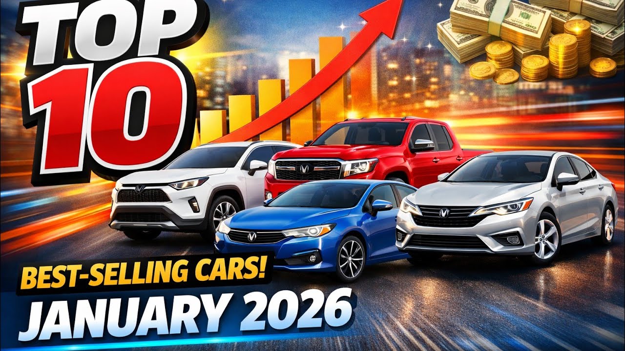 🚗 TOP 10 BEST SELLING CARS – JANUARY 2026 🔥🤯 Mind Blowing Car Sales in India!