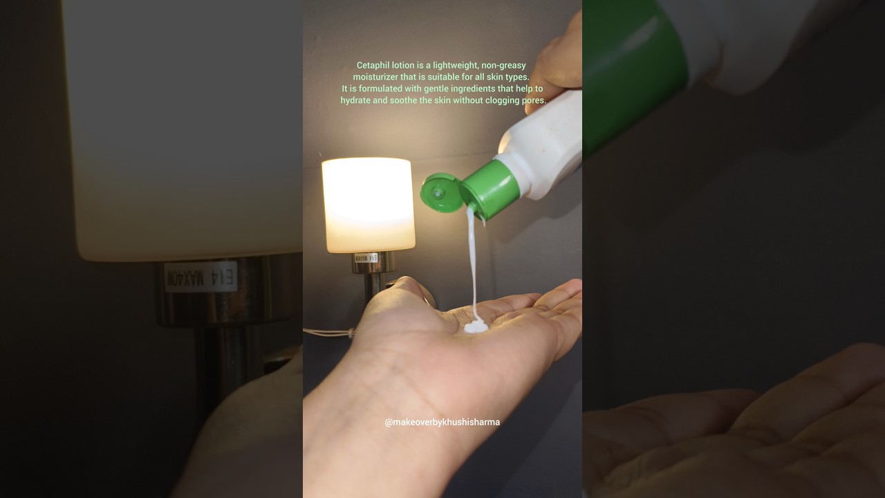 Difference Between Cetaphil Lotion & Cream #cetaphil #skincare #trending #viral #shorts