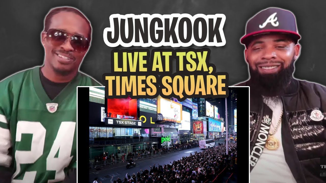 TRE-TV REACTS TO - Jung Kook Live at TSX, Times Square