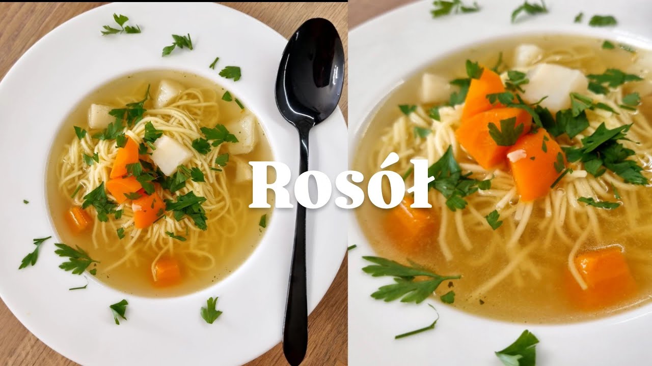 Przepis na rosół z kurczaka 🥣🧅🍗 