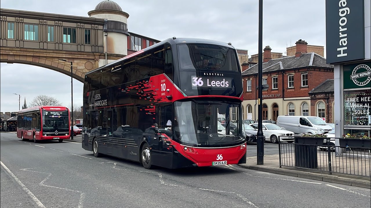 113 Buses in Harrogate, March 2025