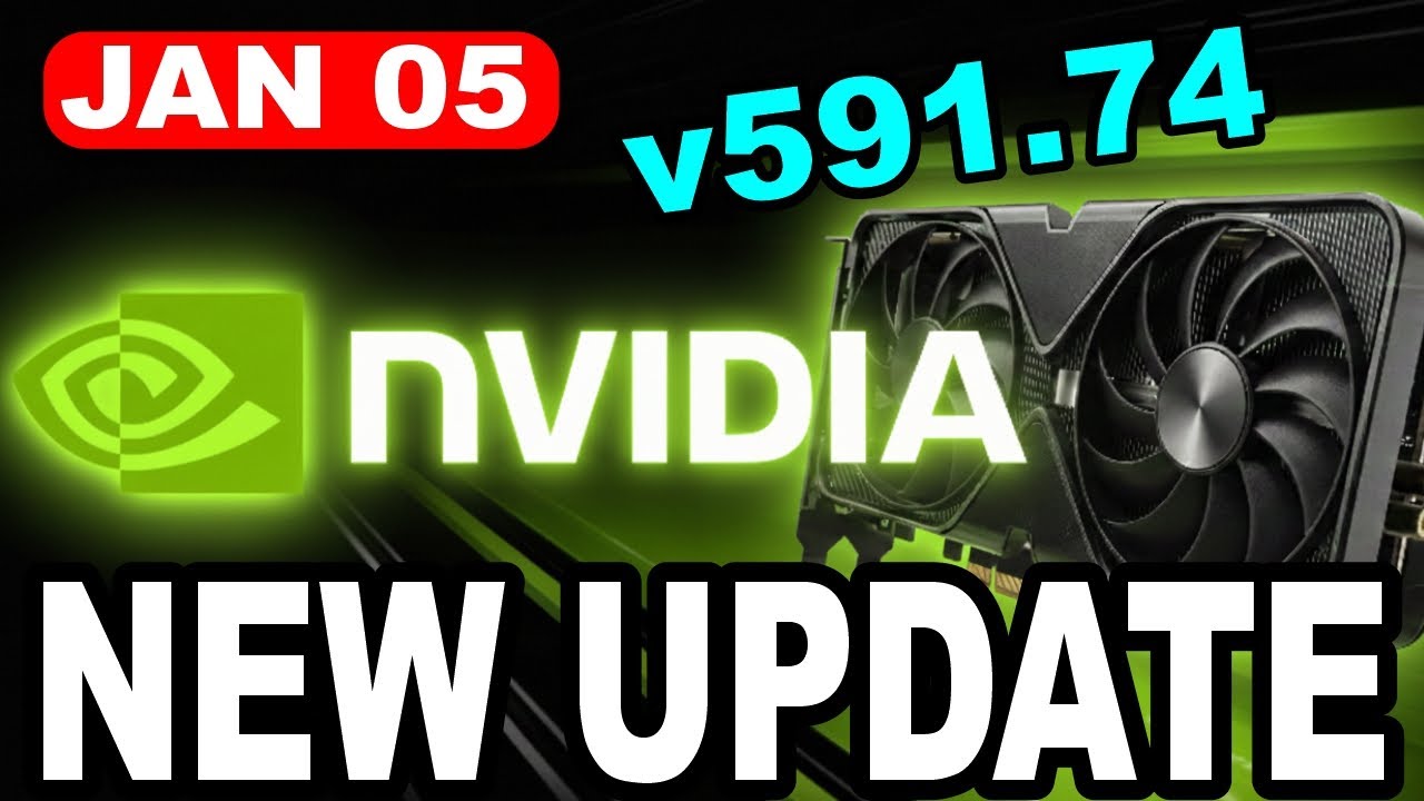 NVIDIA UPDATE GeForce Driver 591.74 &ndash; DLSS 4.5 Is Here & It&rsquo;s a Game Changer!