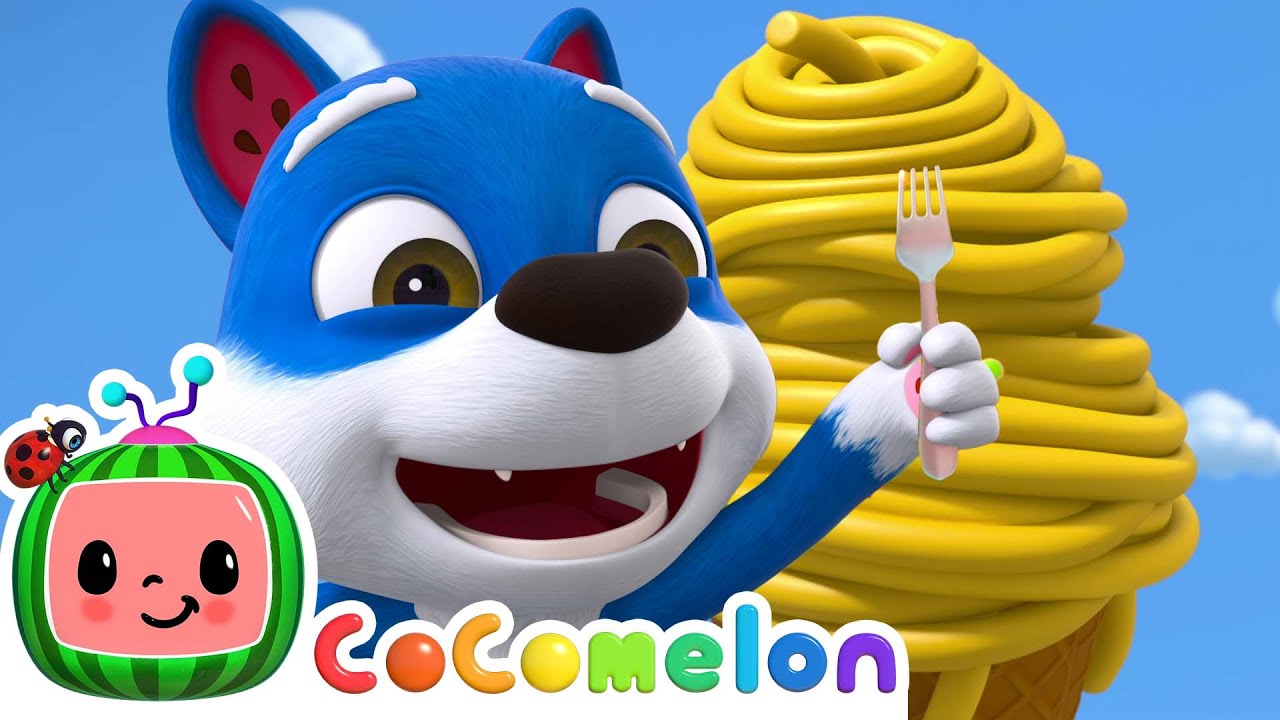 Oodles of Noodles 🍜 | CoComelon Animal Time - Learning with Animals | Food Songs for Kids
