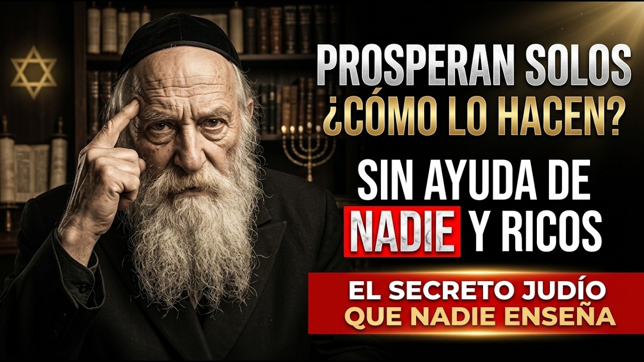 RABINO MILLONARIO: Cómo Salir Adelante Y PROSPERAR Aunque NADIE Crea En Ti - SECRETO JUDÍO | CÁBALA