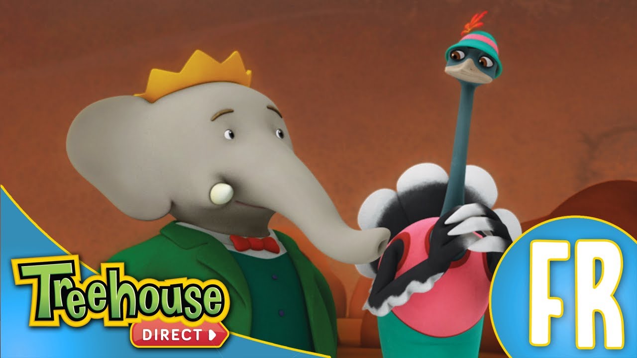 Babar et les adventures de Badou: L’œuf de Dinosaure/Le Voleur de Pierre - ep. 22 EN FRANÇAIS!