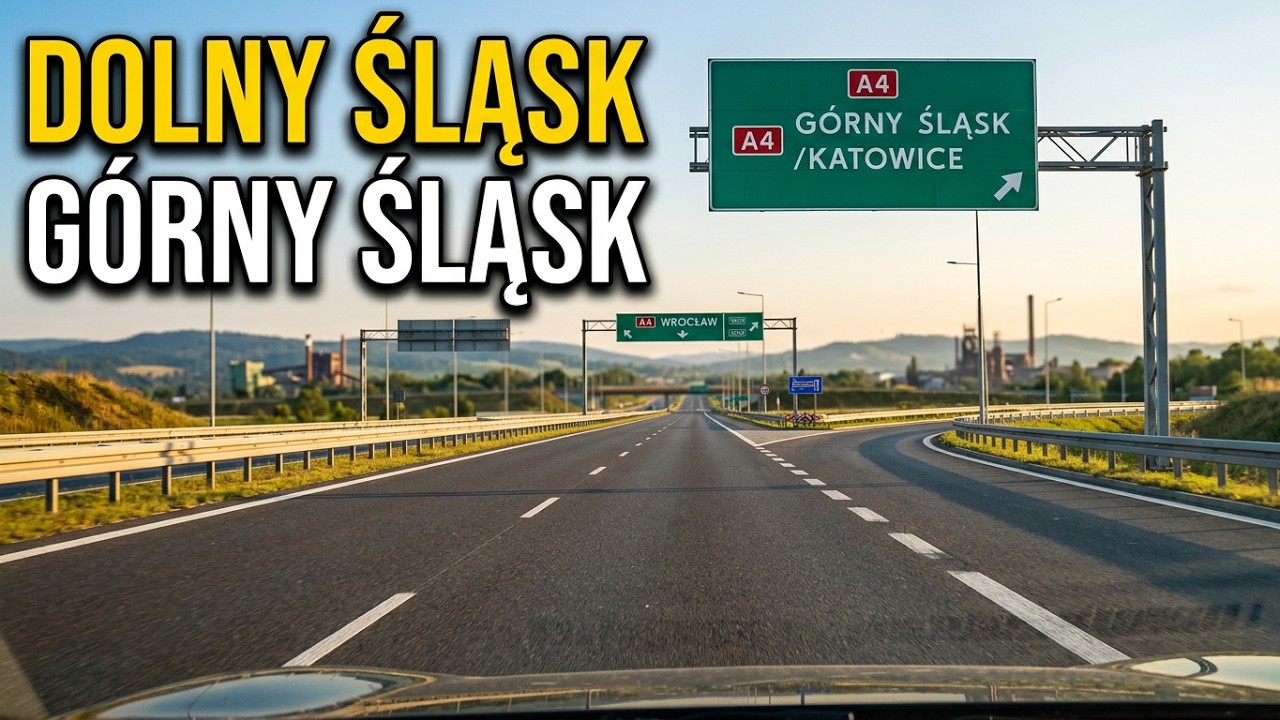 Samochodem z Dolnego Śląska na G&oacute;rny Śląsk Autostrada A4 | ASMR |