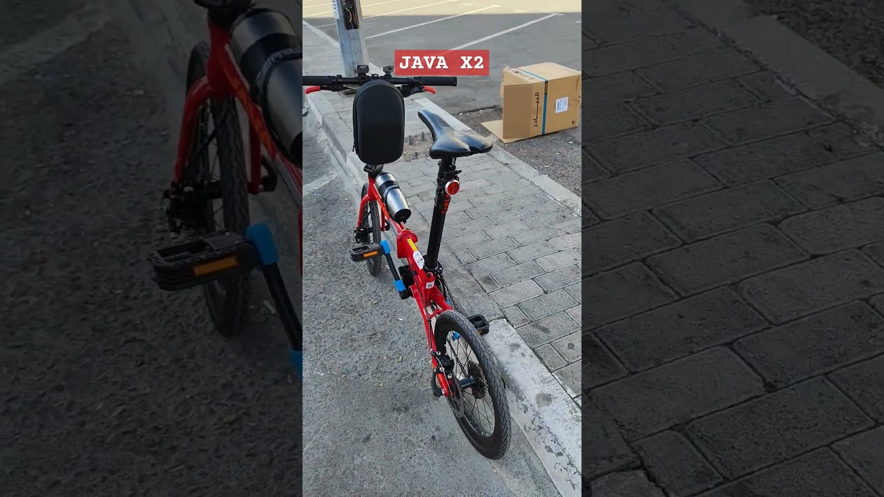 JAVA X2 FOLDING BIKE #dubaibikers