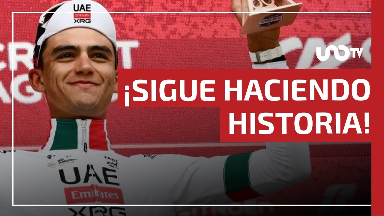 ¡Isaac del Toro se sube al podio en Strade Bianche 2026!