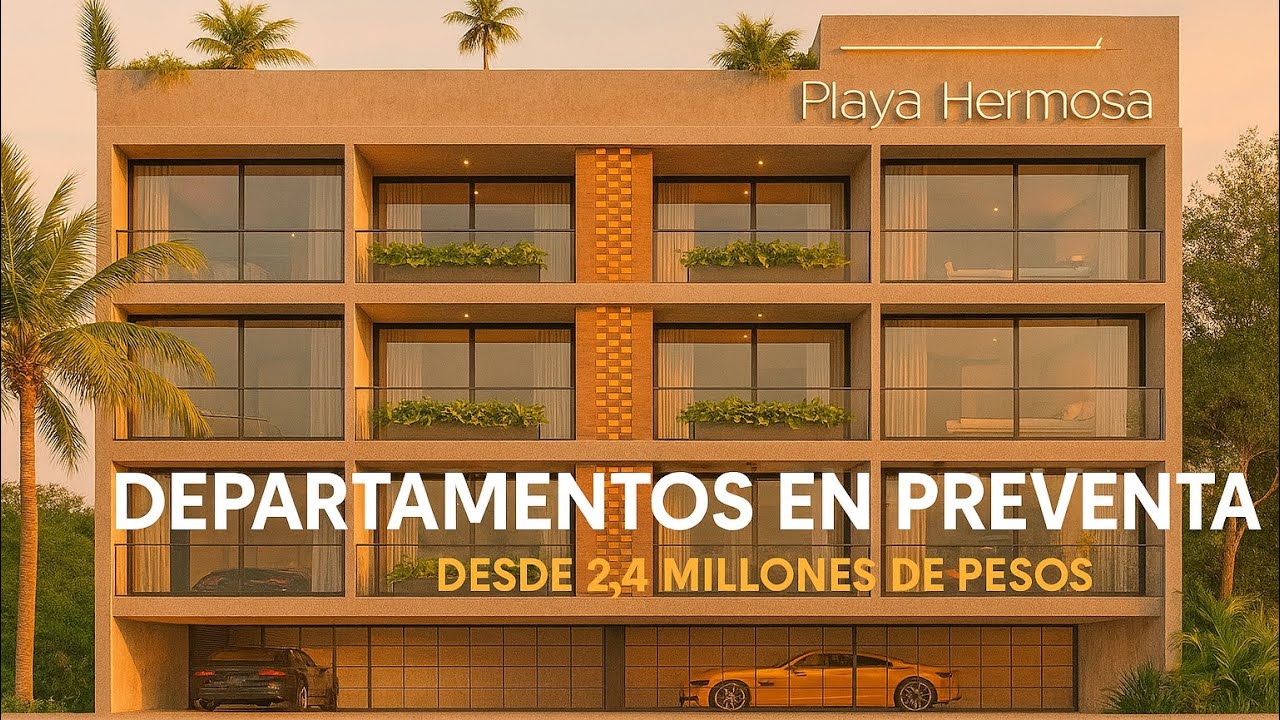DEPARTAMENTOS EN PREVENTA EN PLAYA SUR MAZATLAN